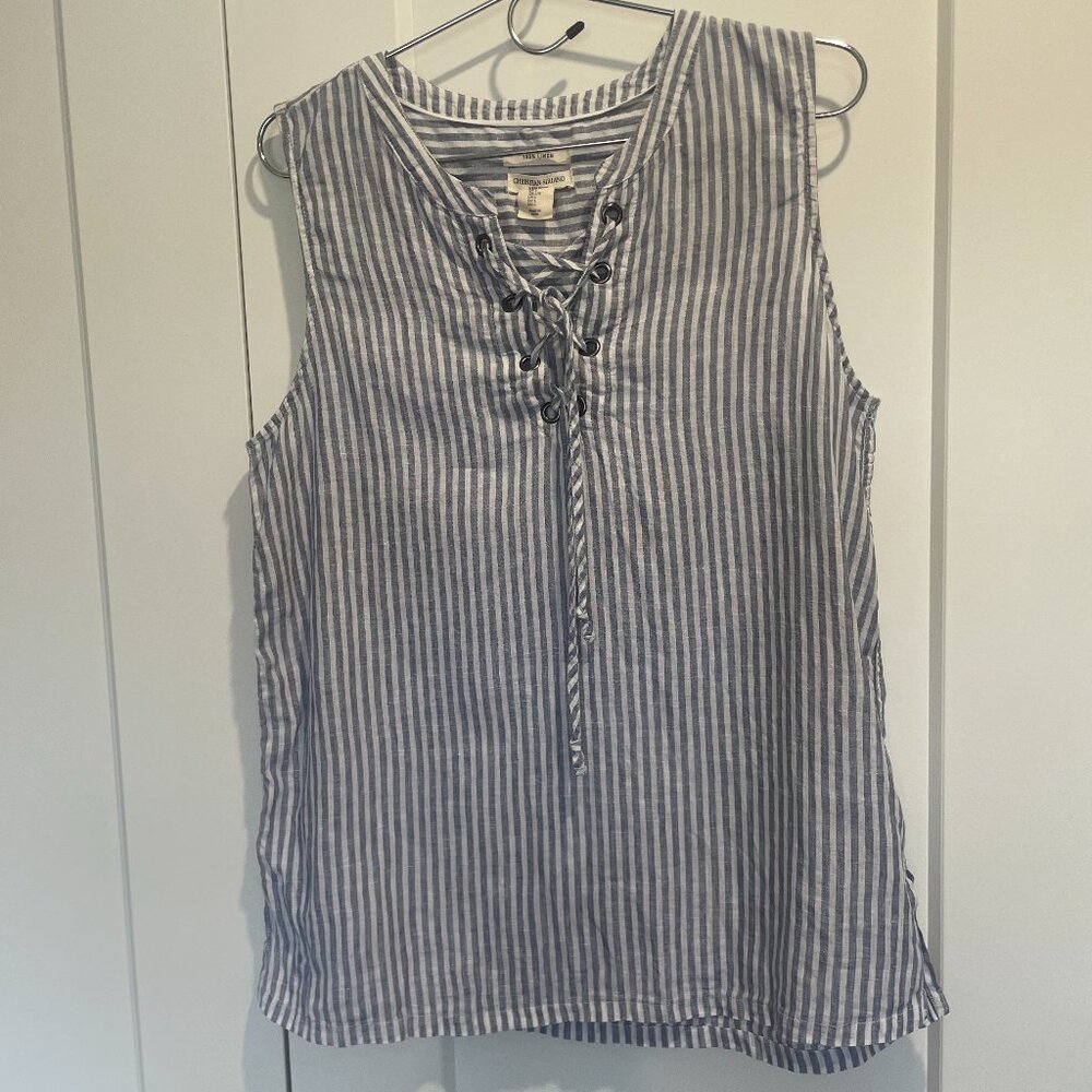 Christian Siriano (New York)  100% Linen Top
